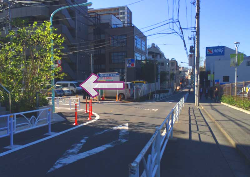 表参道駅からのアクセス