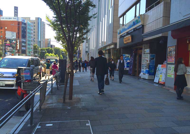 表参道駅からのアクセス